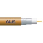 Economy RG6 75 Ohms Foam Filled Coaxial Cable - Aluminium Braid - Image 3