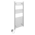 Electric Towel Rail straight standard White - Image 2