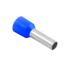 Blue Bootlace Ferrule 0.75mm