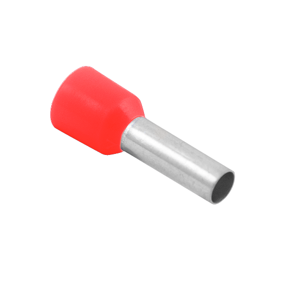 QBFR1.png Red Bootlace Ferrule 1.0mm - Image 1