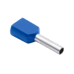Blue Bootlace Ferrule 0.75mm - Image 2