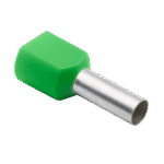 Green Bootlace Ferrule 6.0mm - Image 2