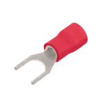 Red Spade Terminals Studs (Narrow)