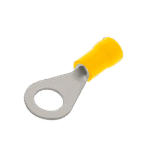 Yellow Ring Terminals Studs Pack of 100 - Image 5