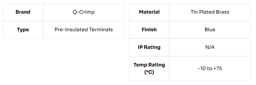 image of Butt Splices Terminals
