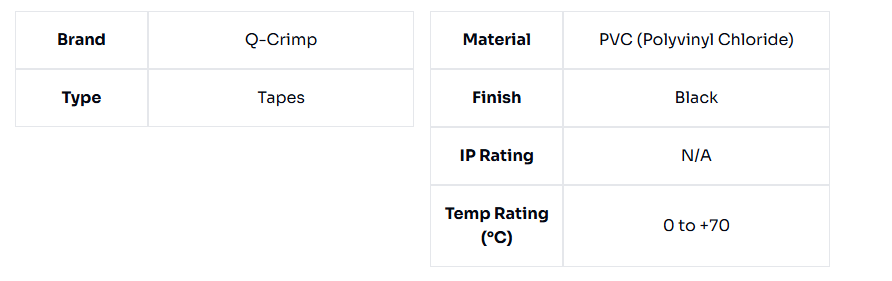 image of PVC Tape 19mm x 20m