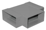 220mm x 90mm Flat Horizontal Tee Piece - Image 2