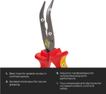 RedLine VDE Bent Nose Plier 200mm - Image 6