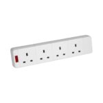4 Gang Trailing Socket