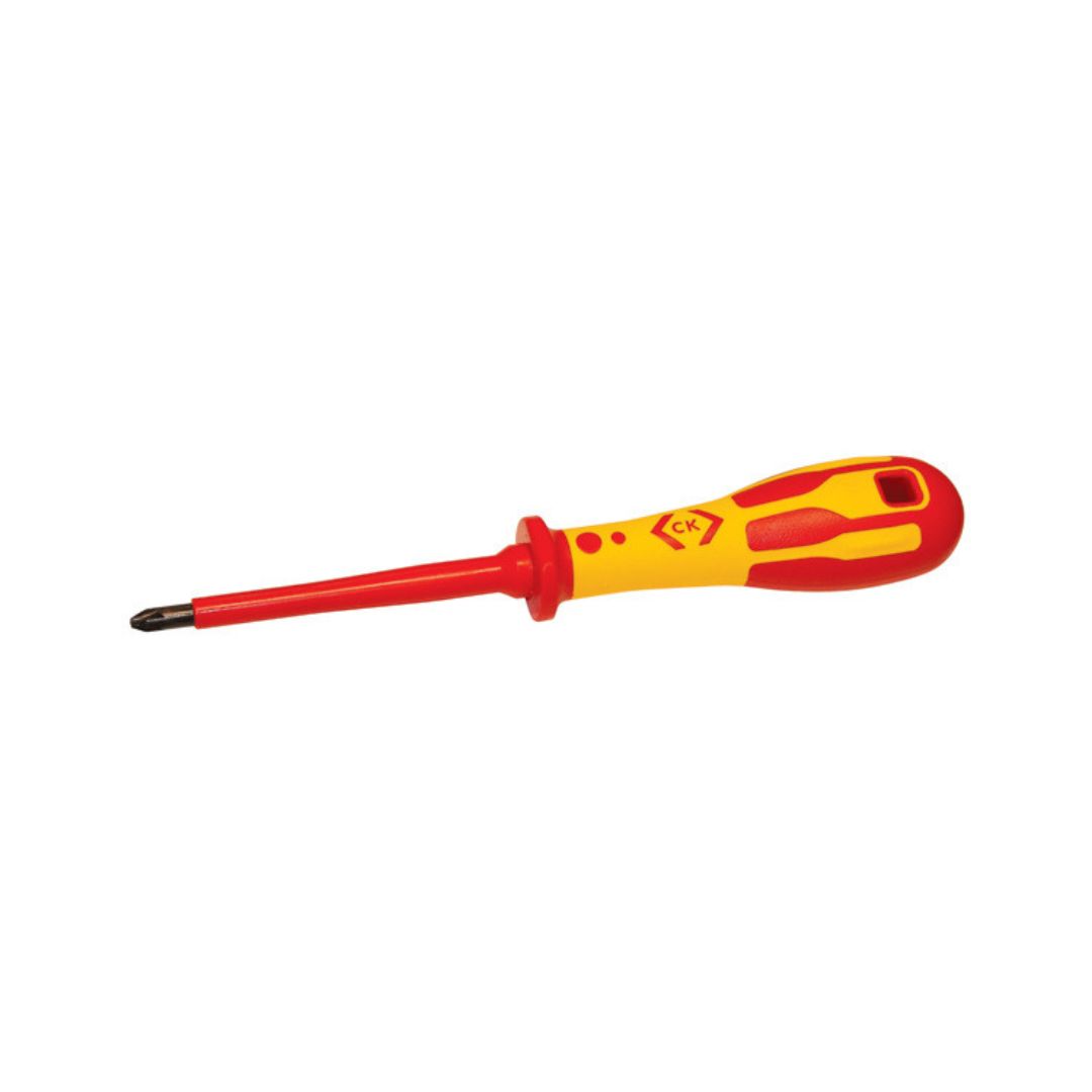 C.K DextroVDE 1000v Screwdriver PZD0x60mm VDE Screwdrivers - Pozidriv - Image 1