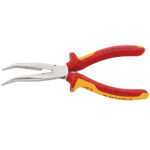 KNIPEX 26 26 200 SB Snipe Nose Side Cutting Pliers insulated with multi-component grips, 200mm - Image 2
