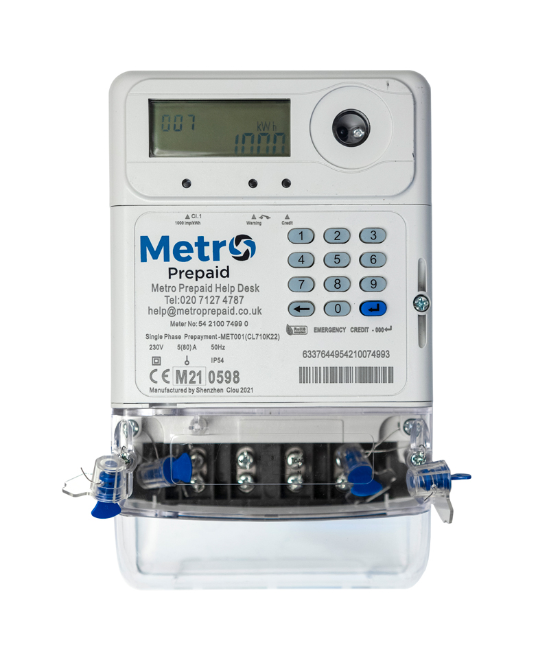 met001 METRO DIGITAL PREPAID METER - SINGLE PHASE - Image 1