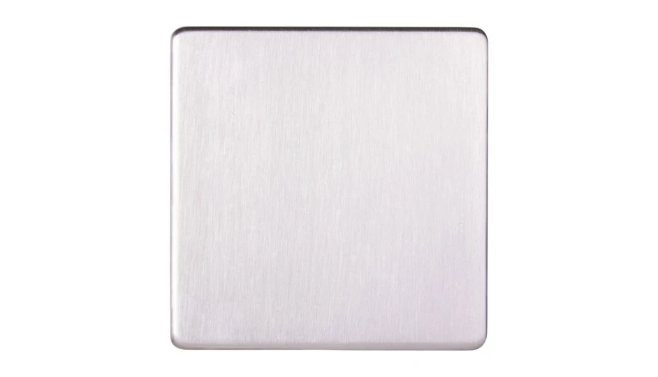 8561SS Blank Plate Stainless Steel - Image 1