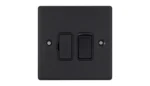 13A Switched Spur Matt Black