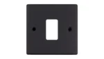 Grid Plate Matt Black