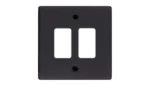 Grid Plate Matt Black - Image 2