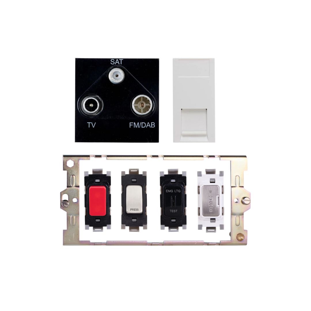Euro Modules & Grid Switches | Electrical Wholesale Supplies UK