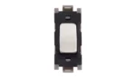 Grid Switch 20A SP 2 Way Stainless Steel Insert