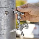 TwinKey  Control Cabinet Key for Standard Cabinets and Shut-off Systems, 92mm - Image 3