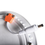 Round Downlight fitting, 3000, IP44, White - Image 3