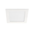 Square Downlight fitting, 4000, IP44, White