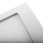 Square Downlight fitting, 4000, IP44, 6W  White - Image 2