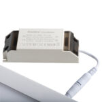 Square Downlight fitting, 4000, IP44, 6W  White - Image 3