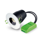 Brushed nickel bezel | Fire Rated Downlight - Image 3