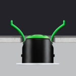 X50 fire-rated downlight with no bezel | 3.5W/5W | 3000K/4000K/5700K - Image 2