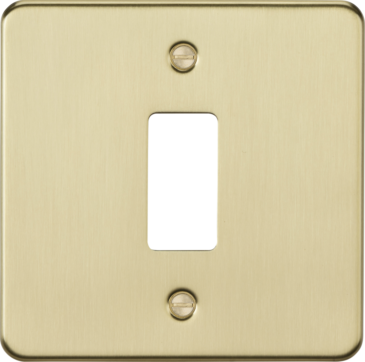 936866-autocrop-1200x1192 Grid faceplate - brushed brass - Image 1