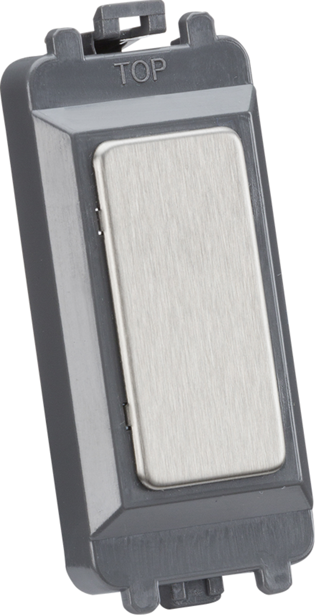 158406-autocrop-616x1200 (1) Blank grid module - brushed chrome - Image 1