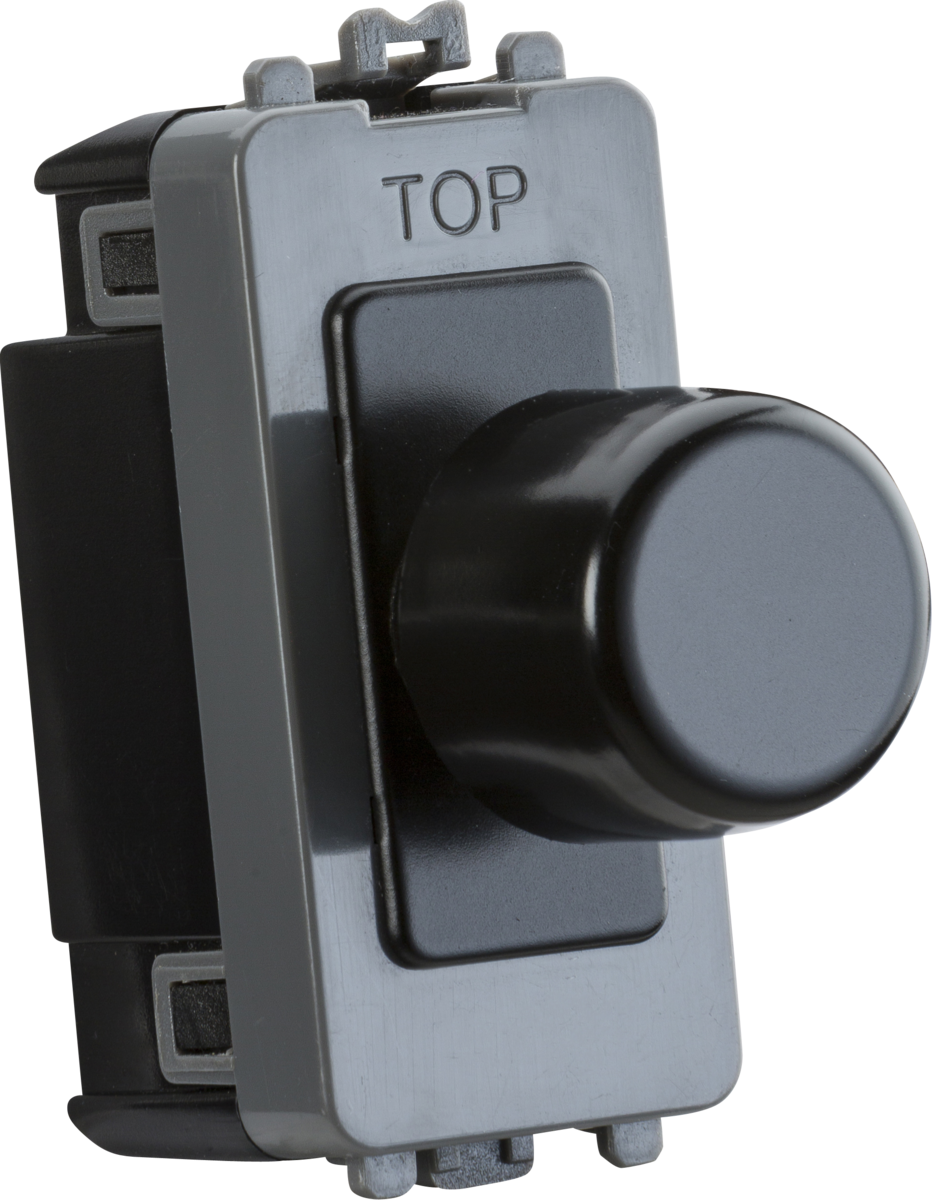 207568-autocrop-932x1200 (1) 6A 1G 2-way Dummy Dimmer Module - Matt Black - Image 1