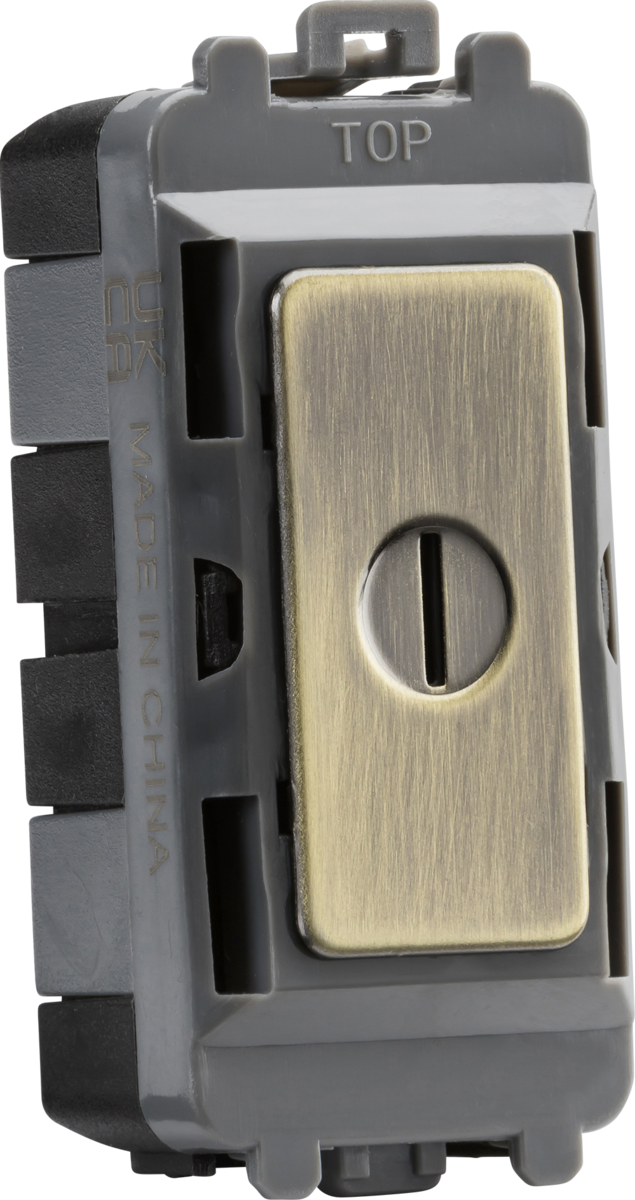 940232-autocrop-635x1200 20AX DP key module - antique brass - Image 1