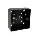 32mm Surface Box Round Corner Black