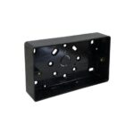 44mm Surface Box Round Corner Black - Image 2