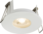 FireNova Fixed GU10 Fire-rated Open-back Downlight - Matt White