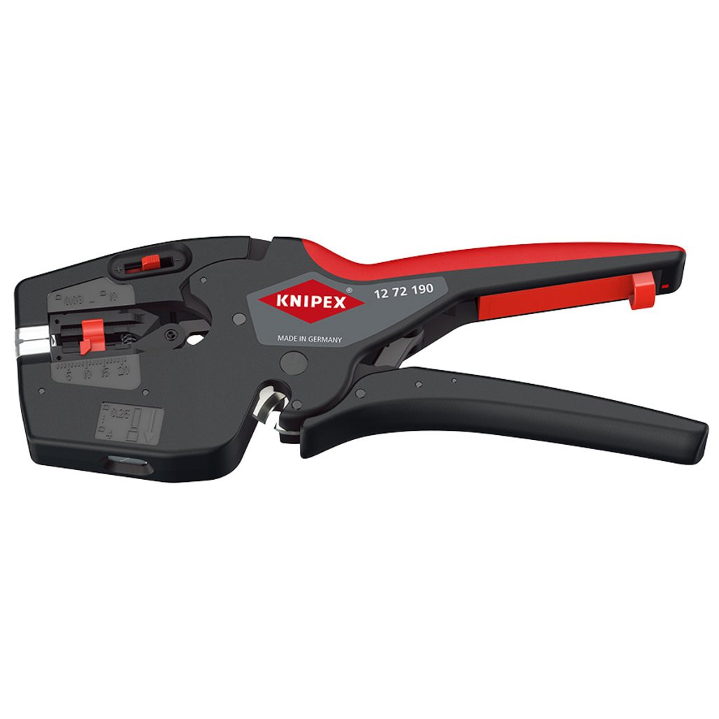 27039_1__05645 KNIPEX 12 72 190 SB NexStrip® Multi-Tool for Electricians,190mm - Image 1
