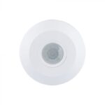 VT-8027 PIR CEILING SENSOR(FLAT) - MAX:1000W LED