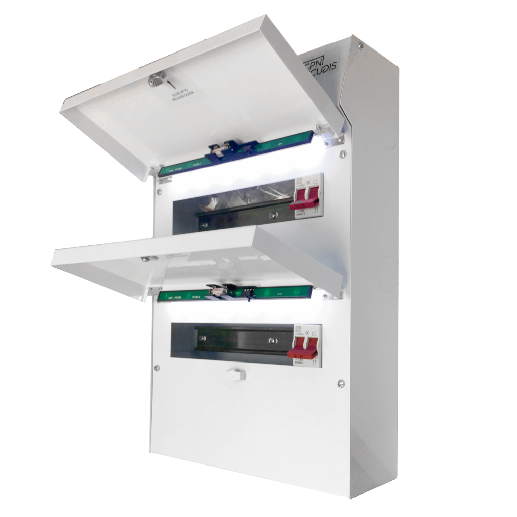 Double Stacked Lumo Type 2 Surge Protection Consumer Units - EWS
