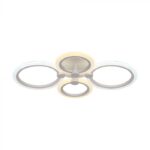 45W LED SMART DECORATIVE CEILING LAMP 3IN1 REMOTE CONTROL DIMMABLE WHITE