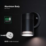 VT-10174 GU10 WALL LIGHT HOLDER SINGLE HEAD IP44 - Image 4
