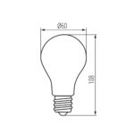 XLED A60 10W LED LAMP - Image 7
