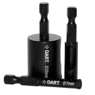 72006-1_dart+red+ten+pro+mini+diamond+porcelain+drill+bits Red Ten PRO 6mm Diamond Porcelain Drill Pk. 1 - Image 1