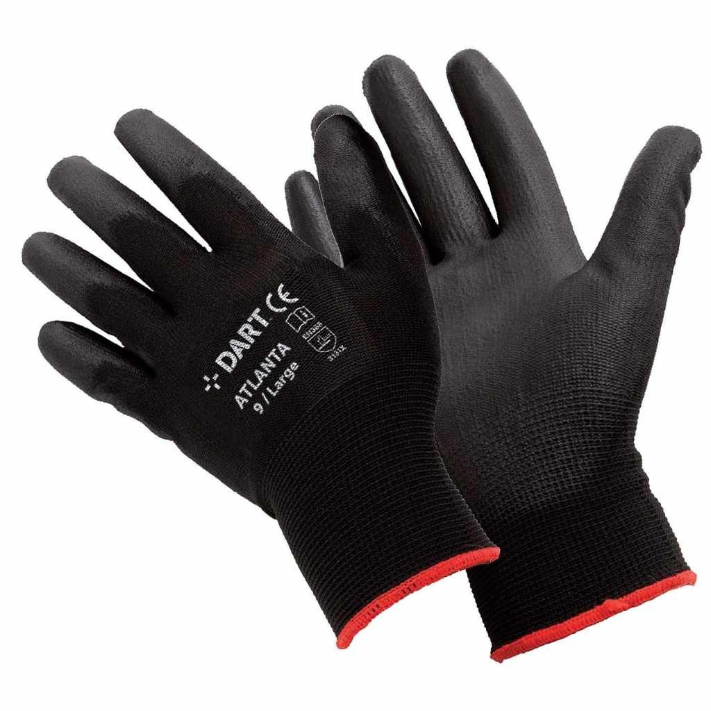 atlanta-m_1 DART Black PU Glove - Image 1