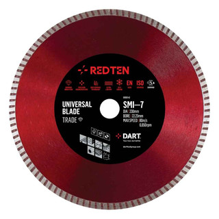 db00120_1 DART Red Ten TRADE SMI-7 Diamond Blade 115Dmm x 22B - Image 1