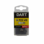 DART PZ2 Impact Driver Bit - Pack of 10 - Image 2