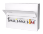 ELEGANT HIGH INTEGRITY CONSUMER UNIT C/W 100A MS & 2x80A RCDs & SPD - Image 2