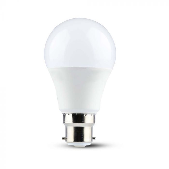 217402-p1 VT-2189 8.5W A60 thermal plastic LED bulb, B22 - Image 1